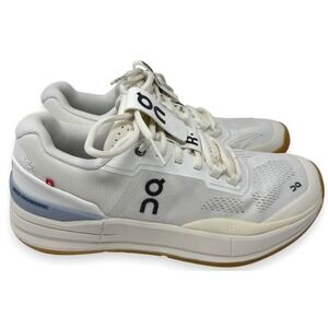 On Cloud The Roger Pro Tennis Shoes White Blue Womens Size 10 Sneakers USA